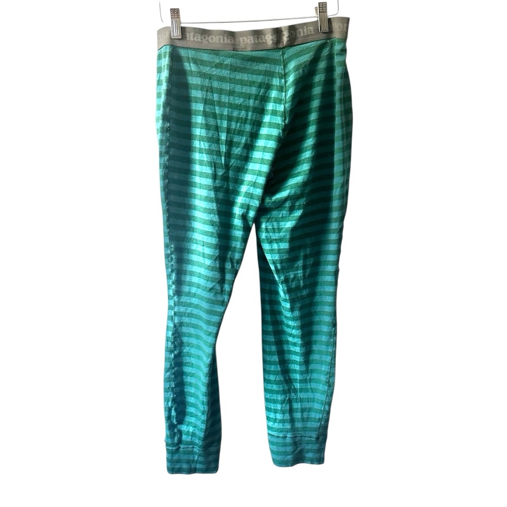 Patagonia Merino 2 Lightweight Pants Green Blue Size Large